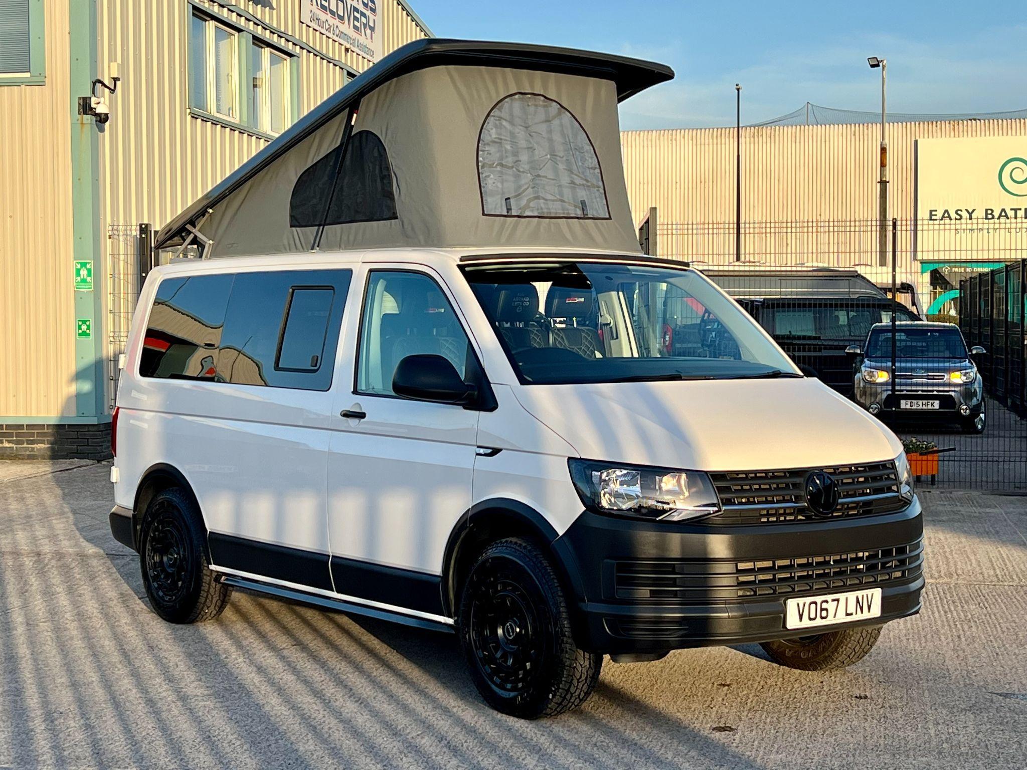 2017 Volkswagen Transporter T6 POP-TOP CAMPER VAN SWAMPER EURO 6